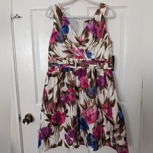 Floral Sleeveless Dress